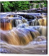 Summer At The Dells Of The Eau Claire Acrylic Print