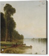 Summer Day On Conesus Lake, 1870 Acrylic Print