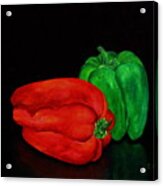 Summer Peppers Acrylic Print