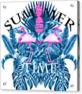 Summer Time Tropical Acrylic Print