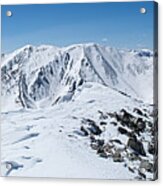 Summit Panorama - Mt. Guyot Acrylic Print