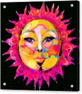 Sun Goddess She Sun Acrylic Print