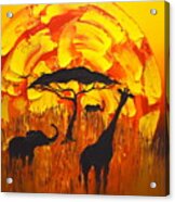 Sun Of Africa 7 Acrylic Print