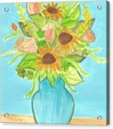 Sunflower Bouquet Acrylic Print