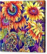 Sunflower Garden I Acrylic Print