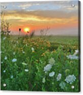 Sunrise In Mchenry County Acrylic Print
