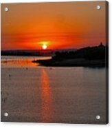 Sunrise Over Lake Ray Hubbard Acrylic Print