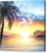 Sunset Exotics Acrylic Print