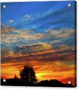 Sunset Solstice Acrylic Print