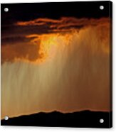 Sunset Thunderstorm Acrylic Print