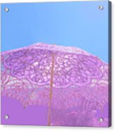 Sunshade In Pastel Color Acrylic Print