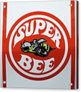 Super Bee Emblem Acrylic Print
