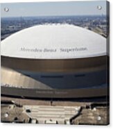 Superdome - New Orleans Louisiana Acrylic Print