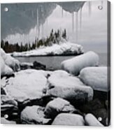 Superior View From An Ice Cave Acrylic Print