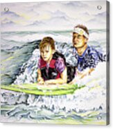 Surfers Healing Acrylic Print