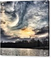 Swirl Sky Sunset Acrylic Print