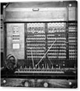 #switchboard Located In The #queenmary Acrylic Print