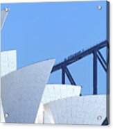 Sydney Opera House And Sydney Harbour Bridge Acrylic Print