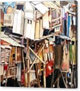 Patched Shanty Acrylic Print