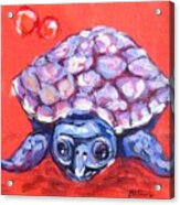 Talula Turtle Acrylic Print