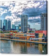 Tampa Florida Skyline Acrylic Print