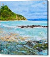 Tapeka Beach Russell Bay Of Islands Nz Acrylic Print