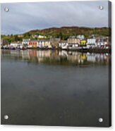 Tarbert Harbour - Panorama Acrylic Print