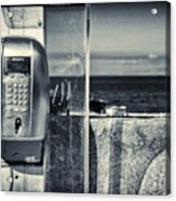 Telephone By The Sea Acrylic Print