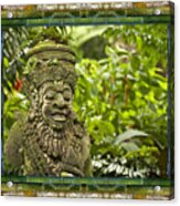 Temple Guardian Acrylic Print