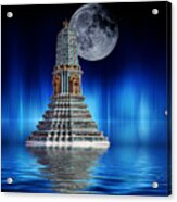 Temple Of The Moon Acrylic Print