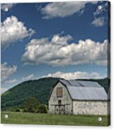 Tennessee Barn Quilt Acrylic Print