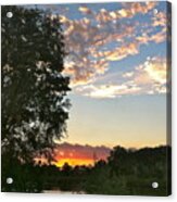 Tequila Sunset Acrylic Print