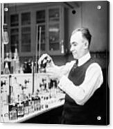Testing Bootleg Booze - Internal Revenue Bureau - 1920 Acrylic Print