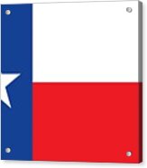 Texas State Flag Acrylic Print