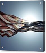 The American Flag Acrylic Print