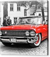 The Attraction - 1961 Cadillac Deville Convertible Acrylic Print