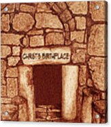 The Birthplace Of Christ Church Of The Nativity Acrylic Print