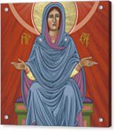 The Blessed Virgin Mary, Mother Of The Church Acrylic Print