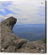 The Blowing Rock Acrylic Print