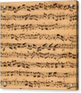 The Brandenburger Concertos Acrylic Print