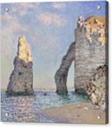 The Cliffs At Etretat Acrylic Print