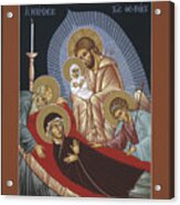 The Dormition Of The Mother Of God 029 Acrylic Print