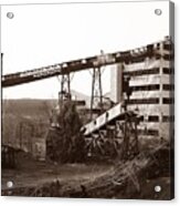 The Dorrance Coal Breaker Wilkes Barre Pennsylvania 1983 Acrylic Print