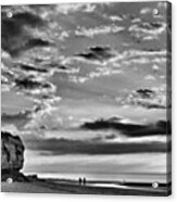 The End Of The Day, Old Hunstanton Acrylic Print