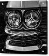 The Face Of Cadillac - Noir Acrylic Print