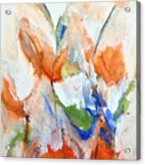 The Fairy Abstract Floral Painting Acrylic Print