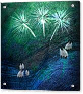The Fireworks Are Starting Acrylic Print