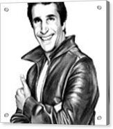 The Fonz Acrylic Print