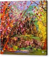 The Forest In Bloom Acrylic Print