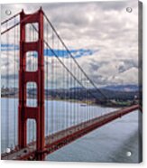 The Golden Gate Bridge - View 1 Acrylic Print
